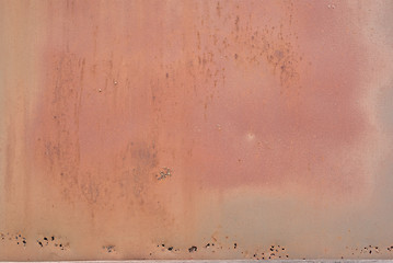 Image showing iron rusty
