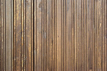 Image showing old, grunge wood panels used as background