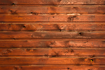 Image showing brown wood texture with natural patterns