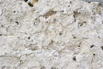 Image showing Background from high detailed fragment stone wall