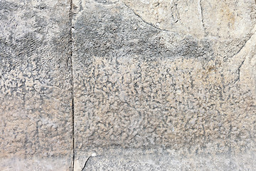 Image showing Background from high detailed fragment stone wall