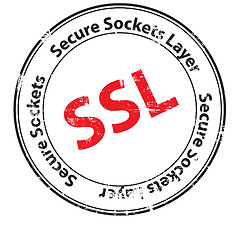 Image showing Online computer security ssl illustration