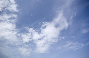 Image showing Tranquil skies and clouds