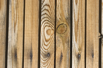 Image showing Dark timber wall background