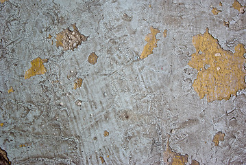 Image showing Old cement wall