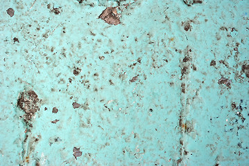 Image showing Colored grunge iron background