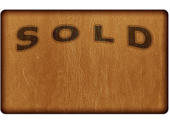 Image showing sold on the skin worn background