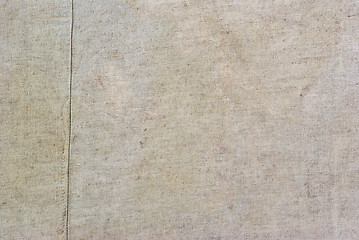Image showing Canvas texture with vignette