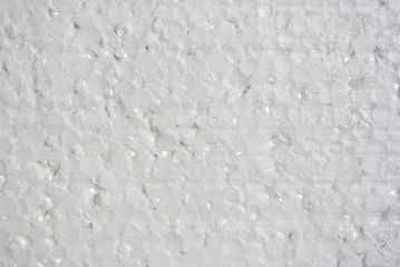 Image showing The close-up of a porous white surface