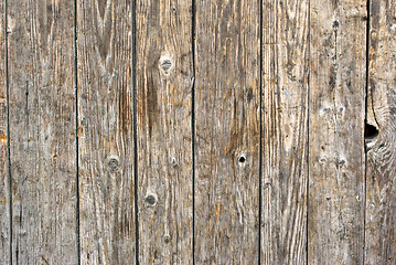 Image showing Dark timber wall background