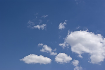 Image showing Tranquil skies and clouds