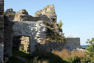 Image showing Ruins of a castle 