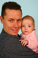 Image showing Father and daughter