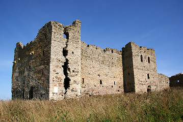 Image showing Ruins of a castle 