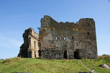 Image showing Ruins of a castle 