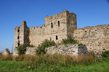 Image showing Ruins of a castle 