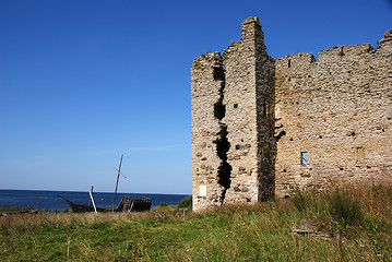 Image showing Ruins of a castle 