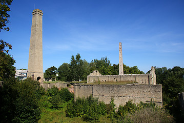 Image showing Ruins of a factory