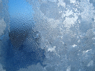 Image showing frozen glass