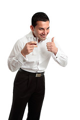 Image showing Happy optimistic man 