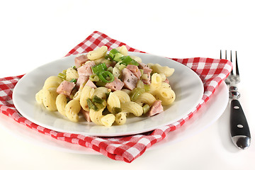 Image showing Munich ham pasta