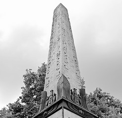 Image showing Egyptian obelisk, London