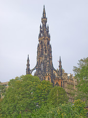 Image showing Scott Monument, Edinburgh