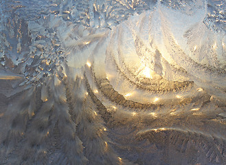 Image showing Winter glass