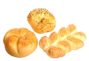 Image showing Three loaf of roll