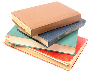 Image showing Group of four old books