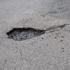 Image showing pothole