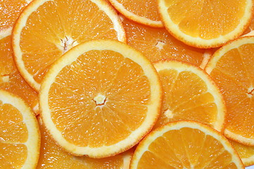 Image showing orange fruit background