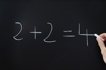 Image showing math education at school