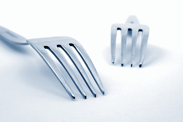 Image showing fork in the kitchen
