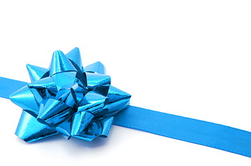 Image showing Christmas Gift with ribbon