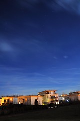 Image showing skyline at night