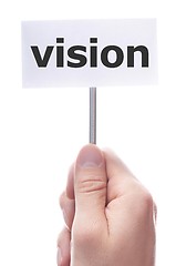 Image showing vision