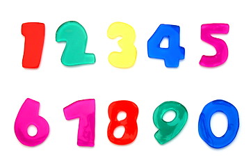 Image showing letters and numbers