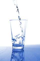 Image showing tumbler of fresh water