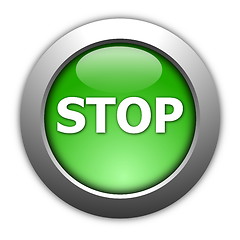 Image showing stop button