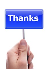 Image showing thank you