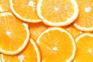 Image showing orange fruit background