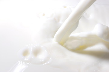 Image showing milk splash