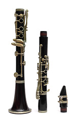 Image showing black clarinet