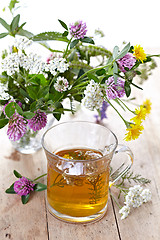 Image showing fresh herbal tea