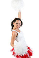 Image showing Cheerleader portrait.