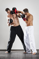 Image showing two men fighting