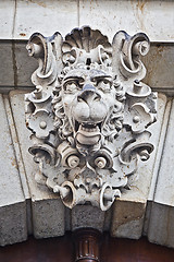 Image showing Face sculpture Dresden