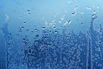 Image showing frozen water drops