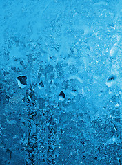 Image showing frozen glass